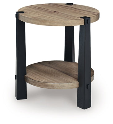 Ridgester End Table - Carl's Furniture (Garden City, KS)