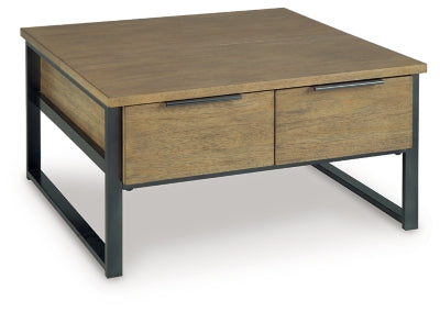 Montia Lift-Top Coffee Table - Carl's Furniture (Garden City, KS)