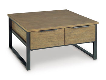 Montia Lift-Top Coffee Table - Carl's Furniture (Garden City, KS)
