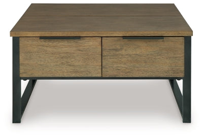 Montia Lift-Top Coffee Table - Carl's Furniture (Garden City, KS)