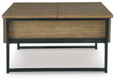 Montia Lift-Top Coffee Table - Carl's Furniture (Garden City, KS)