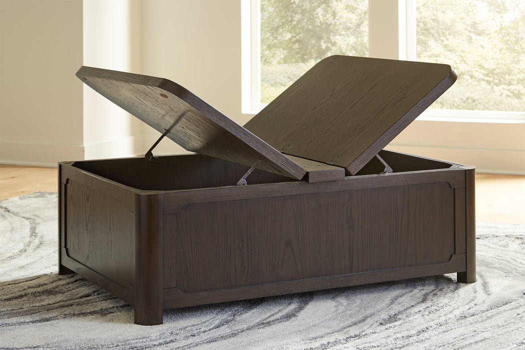 Breckington Coffee Table With Storage - Carl's Furniture (Garden City, KS)