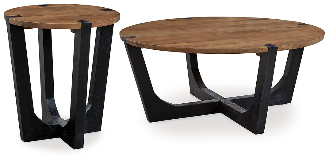 Hanneforth Occasional Table Set - Carl's Furniture (Garden City, KS)