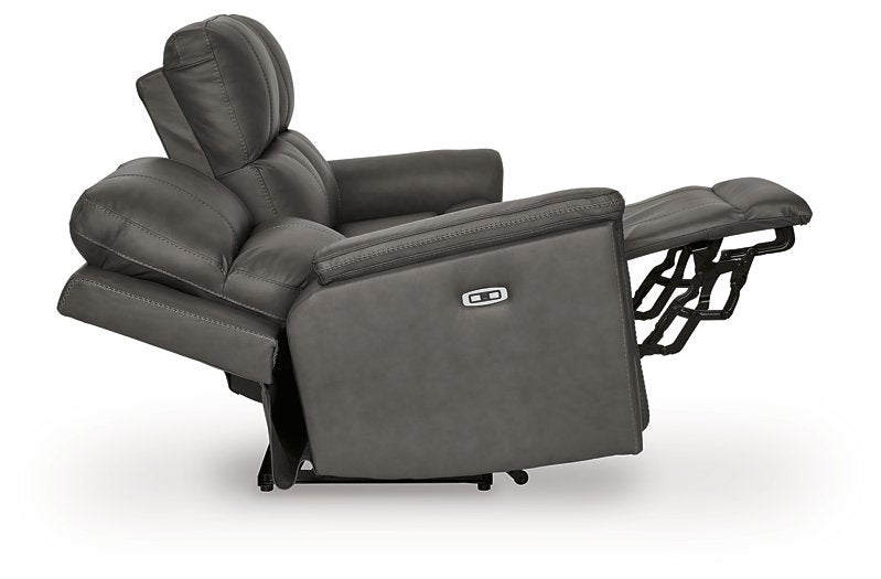 Bleckley Power Reclining Sofa - Carl's Furniture (Garden City, KS)