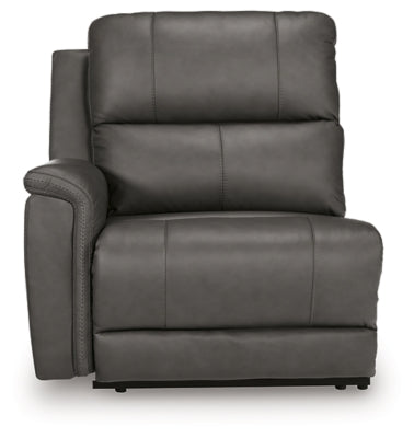 Bleckley Power Reclining Sectional - Carl's Furniture (Garden City, KS)