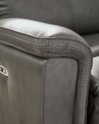 Bleckley Power Reclining Sectional - Carl's Furniture (Garden City, KS)