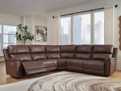Bleckley Power Reclining Sectional - Carl's Furniture (Garden City, KS)