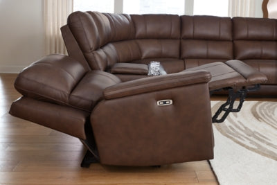 Bleckley Power Reclining Sectional - Carl's Furniture (Garden City, KS)