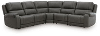 5Z - Pittson Power Reclining Sectional - Carl's Furniture (Garden City, KS)