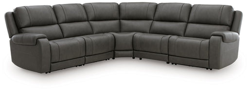 5Z - Pittson Power Reclining Sectional - Carl's Furniture (Garden City, KS)