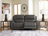 5Z - Pittson Power Reclining Sectional Loveseat - Carl's Furniture (Garden City, KS)