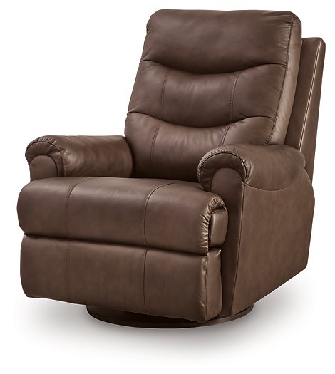 Flynwood Swivel Glider Recliner - Carl's Furniture (Garden City, KS)