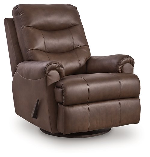 Flynwood Swivel Glider Recliner - Carl's Furniture (Garden City, KS)