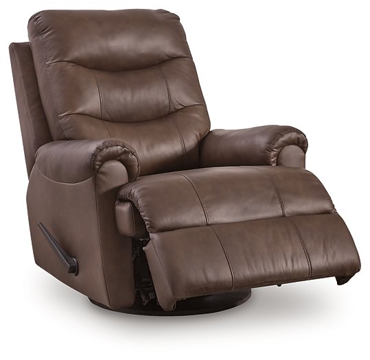 Flynwood Swivel Glider Recliner - Carl's Furniture (Garden City, KS)