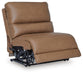 DeepWakes Reclining Sectional with Storage Console - Carl's Furniture (Garden City, KS)
