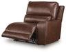 DeepWakes Reclining Sectional with Storage Console - Carl's Furniture (Garden City, KS)