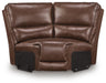DeepWakes Reclining Sectional with Storage Console - Carl's Furniture (Garden City, KS)