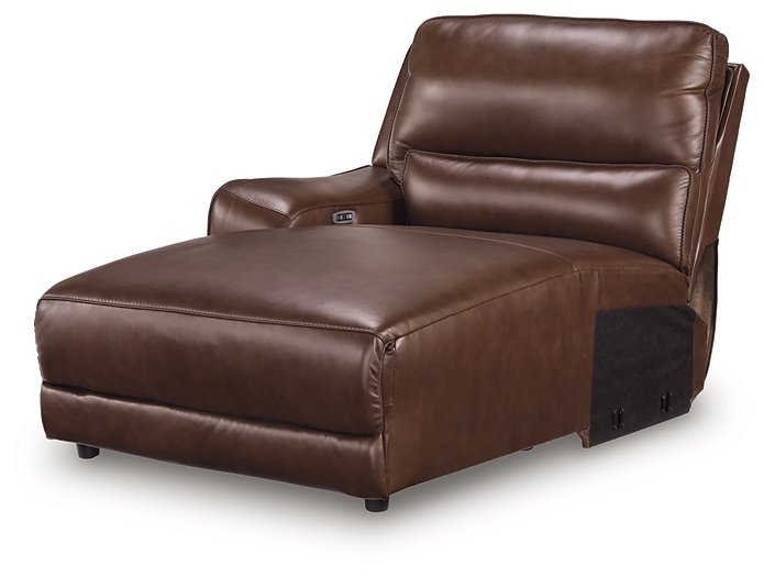 DeepWakes Power Reclining Sectional with Chaise - Carl's Furniture (Garden City, KS)