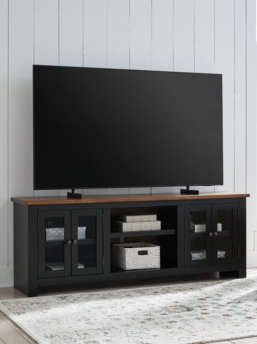 Wildenauer 76" TV Stand - Carl's Furniture (Garden City, KS)
