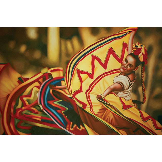 Danza Folklorica Printed Canvas Painting - Carl's Furniture (Garden City, KS)