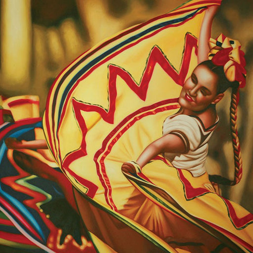 Danza Folklorica Printed Canvas Painting - Carl's Furniture (Garden City, KS)