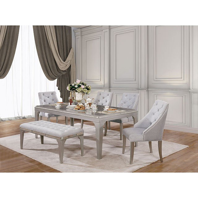 Diocles Dining Table Set with Bench - Carl's Furniture (Garden City, KS)