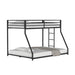 Rothwell Metal Bunk Bed Twin/ Full - Carl's Furniture (Garden City, KS)