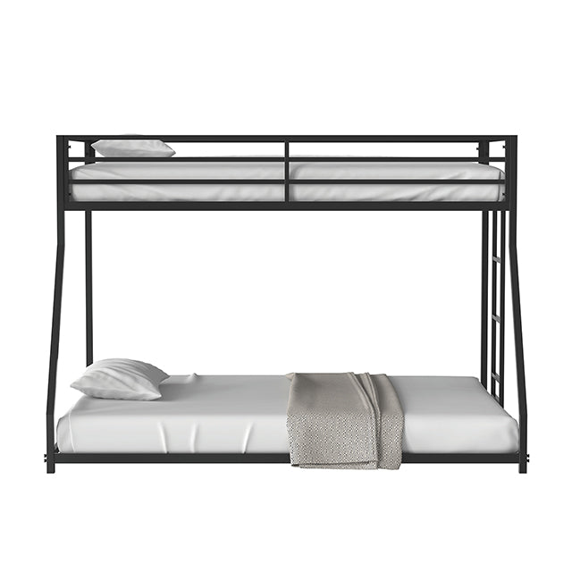 Rothwell Metal Bunk Bed Twin/ Full - Carl's Furniture (Garden City, KS)