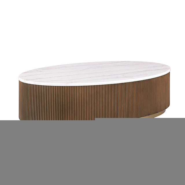Virden Oval Cocktail Table