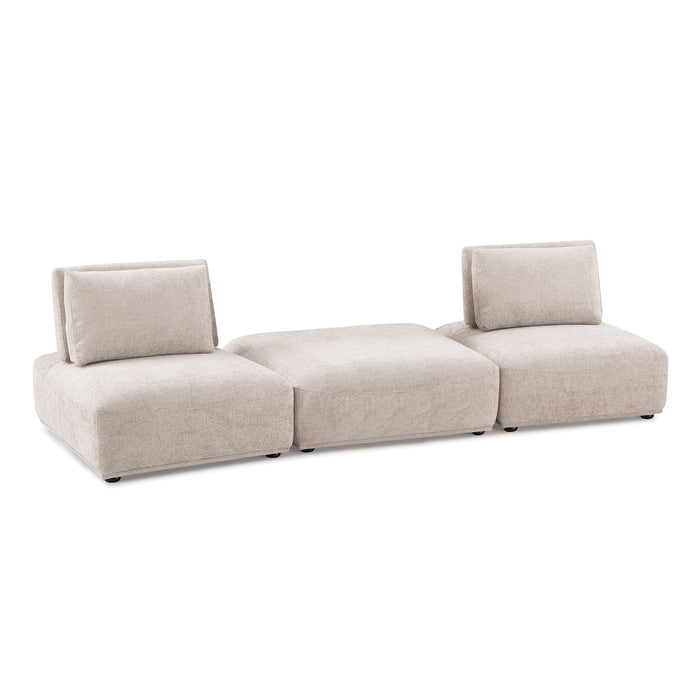 Stavanger 2-Seater w/ Square Ottoman - Carl's Furniture (Garden City, KS)