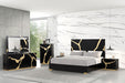 Goldsberg E.King & Queen Bed Grey & Pink - Carl's Furniture (Garden City, KS)
