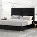 Goldsberg E.King & Queen Bed Grey & Pink - Carl's Furniture (Garden City, KS)