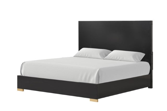 Goldsberg E.King & Queen Bed Grey & Pink - Carl's Furniture (Garden City, KS)