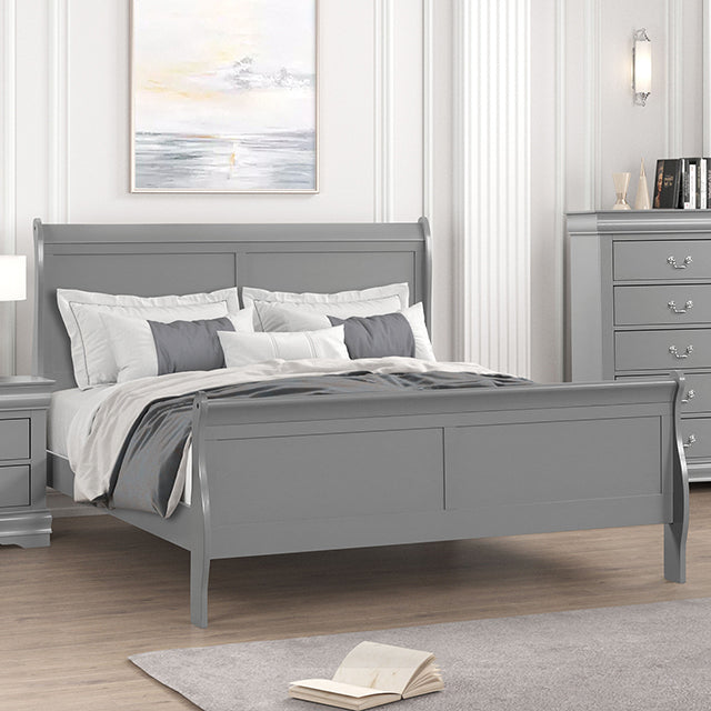 Louis Philippe Queen Bedroom Set - Carl's Furniture (Garden City, KS)