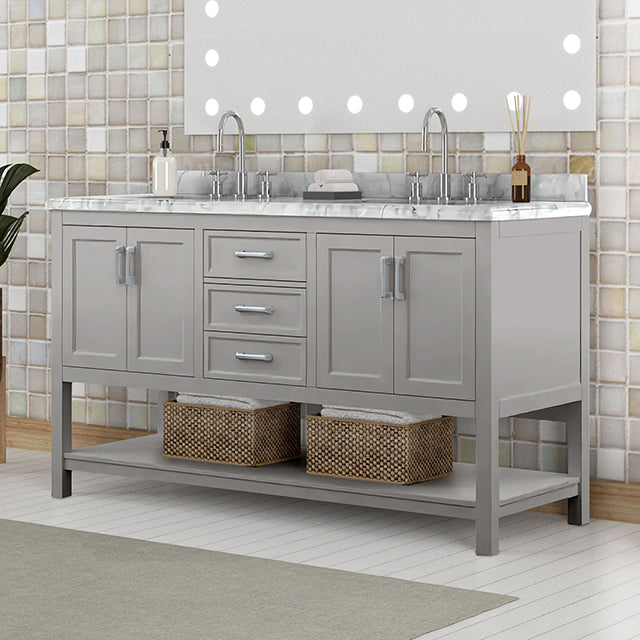 Reston Vanity with Top/ Sink - Carl's Furniture (Garden City, KS)