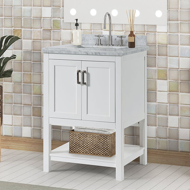Reston Vanity with Top/ Sink - Carl's Furniture (Garden City, KS)